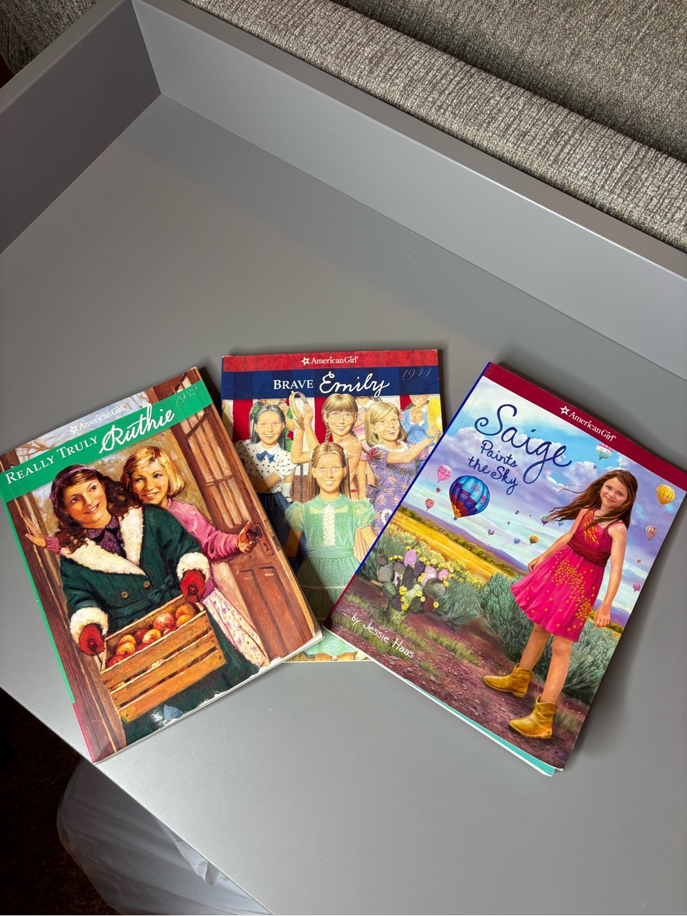 American Girl Book Trio Ruthie Emily and Saige Assorted Books Collectible Gifts